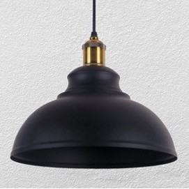 Лампа подвесная 7526858-1 BK черная Thexata