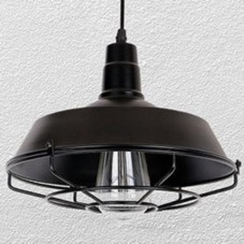 Лампа подвесная 7526862-1 BK (270) черная Thexata