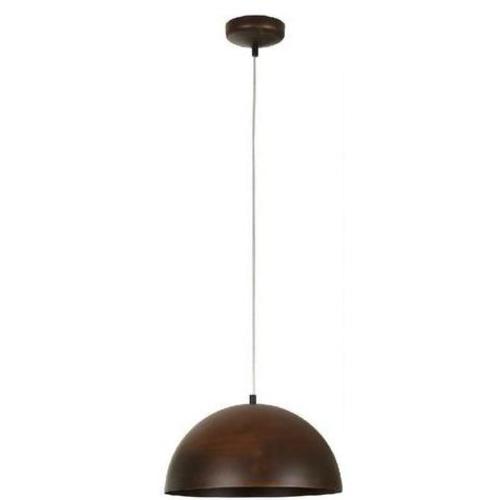 Лампа подвесная Nowodvorski 6367 HEMISPHERE RUST коричневая