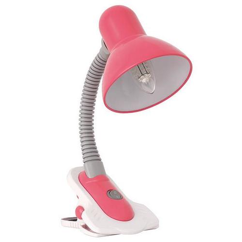 Лампа настольная Kanlux Suzi HR-60-PK (07153) розовая