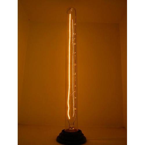 Лампочка Едісона E27 T30 40W 2700K Amber бурштинове скло Thexata