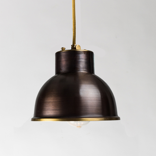 Лампа підвісна Italy, арт. 2007-1 коричнева Pikart