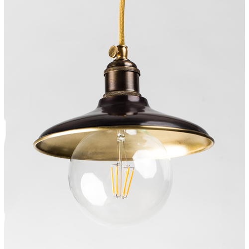 Лампа підвісна 1194-1 Pikart коричнева