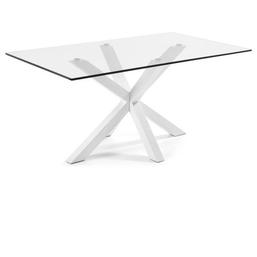 Стіл обідній C435K05 - ARYA Table 160x90 см білий ноги білі Laforma
