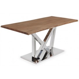 Стіл обідній C760M90 - UVE Table 180x100 см натуральний ноги сталь Laforma