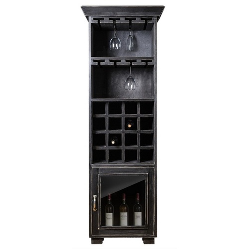 Шкаф для вина Нью-Йорк черный SS003397 WilleWood 