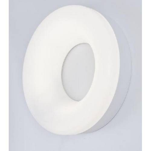 Настенно-потолочный светильник Azzardo Ring (LC2310-1B WHITE) белый
