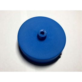 Потолочный крепеж AMP основание круг пластик blue голубой