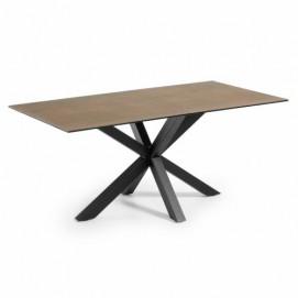 Стіл обідній ARYA (Кераміка, 180х100 см) чорний C409K10 Laforma 2017