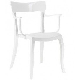 Крісло Hera-K сидіння біле 01 спинка білий 42 PAPATYА