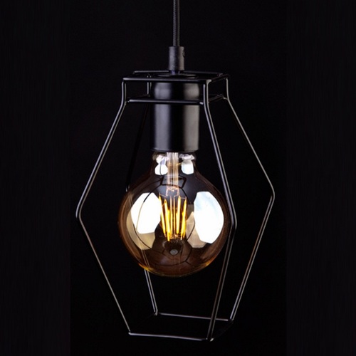 Лампа подвесная Nowodvorski 9670 FIORD черная