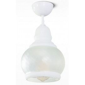 Лампа стельова Грот 30407 біла сатину N&B LIGHT