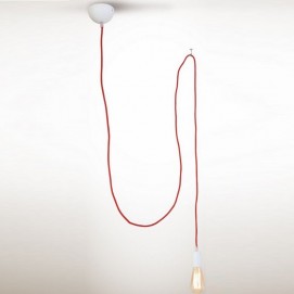 Лампа підвісна Павук 17511 червона + біла N&B LIGHT