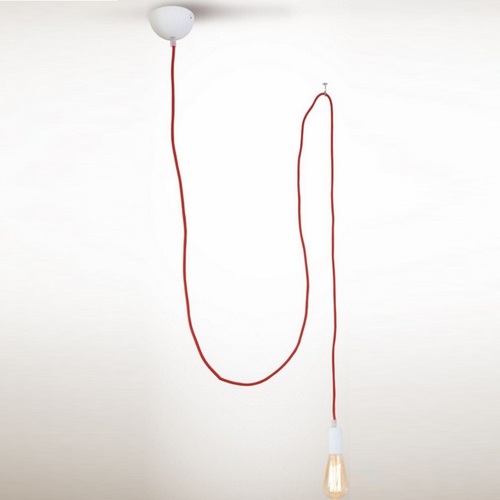 Лампа підвісна Павук 17511 червона + біла N&B LIGHT