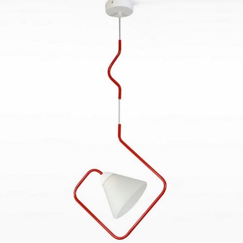 Лампа підвісна Сигма 20911 червона + біла N&B LIGHT
