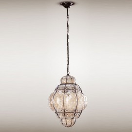 Лампа підвісна Венето 183 прозора N&B LIGHT