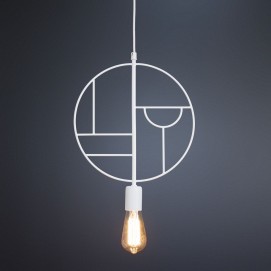 Лампа підвісна Avant-garde 160140.01.01 біла Imperium Light