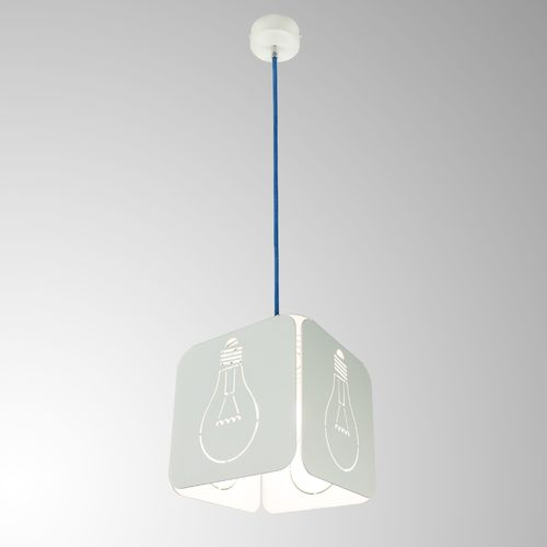 Лампа підвісна Idea 87117.01.58 біла Imperium Light