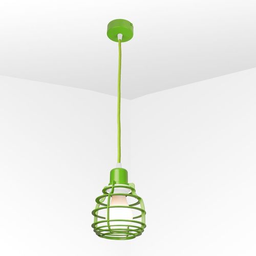 Лампа підвісна Ara 25112.41.41 зелена Imperium Light