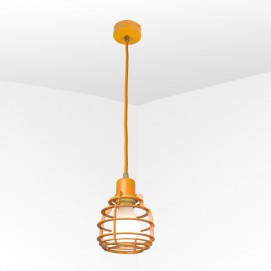 Лампа підвісна Ara 25112.25.25 помаранчева Imperium Light