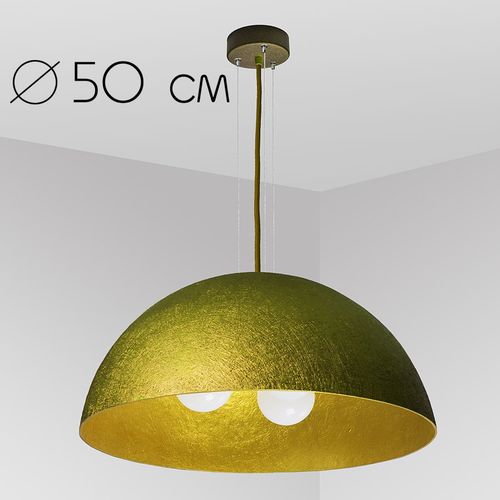 Лампа подвесная Alps 07350.51.48 золото 50 см Imperium Light