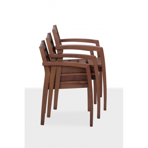 Крісло MIRA/MRA01 коричневе Caris