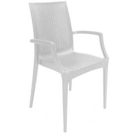 Кресло BISTROT S6625BR белое GRANDSOLEIL 