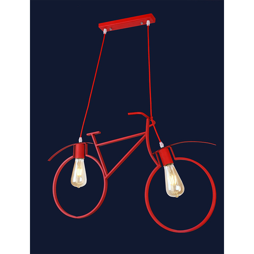 Люстра Велосипед 756PR7021-2 красный+красный Thexata 2018