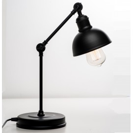 Лампа настільна UZ 4651 чорна PikArt