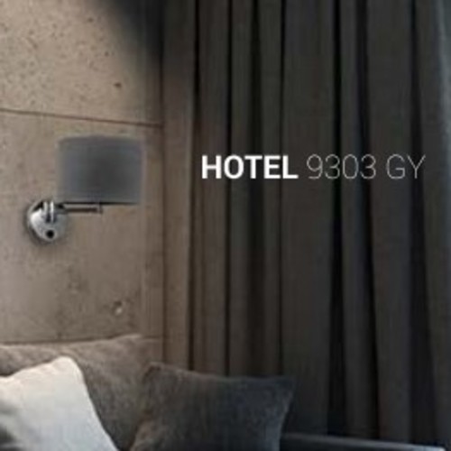 Бра HOTEL GRAY I KINKIET B 9303 серое Nowodvorski 2018