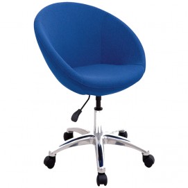 Крісло офісне AĞVA/AGV02 синє Caris