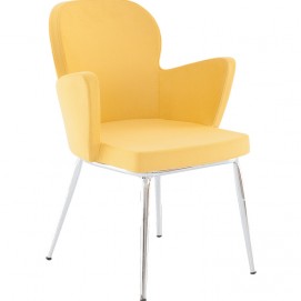 Кресло BUTTERFLY / KLB01 желтое Caris