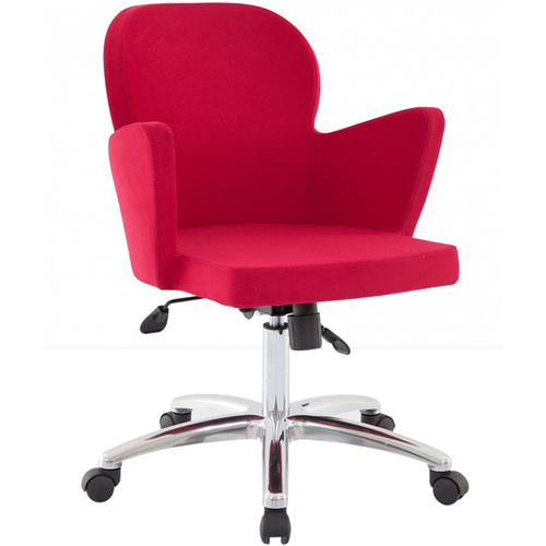 Крісло офісне BUTTERFLY/KLB02 червоне Caris