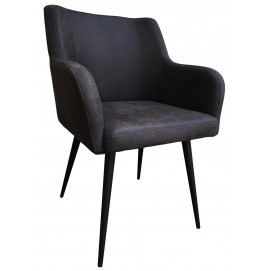 Кресло SIT&CHAIRS 02484-21 темно-серый Sit Moebel