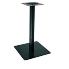 Опора для стола Лена, крашенная, цвет черный, высота 72 см, размер 40*40 см Mebelmodern