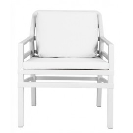 Крісло Aria Poltrona біле + білий 40330.00.155.155 Nardi