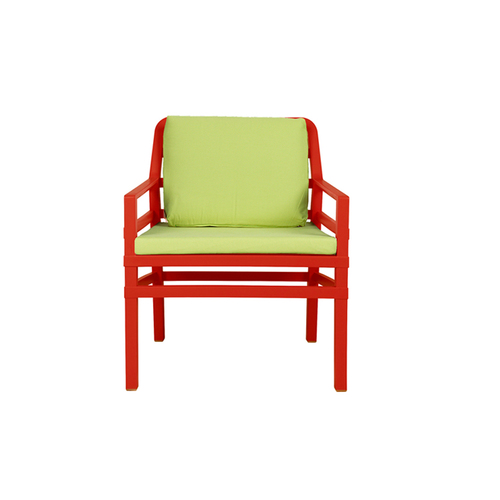 Крісло Aria Poltrona червоний + зелений 40330.07.161.161 Nardi