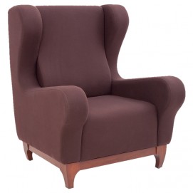 Крісло Bombele/BBL01 коричнево-фіолетове Caris