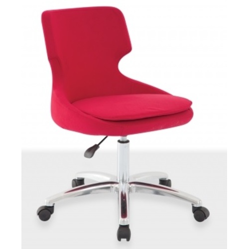 Крісло офісне BADE/BDE02 рожеве Caris
