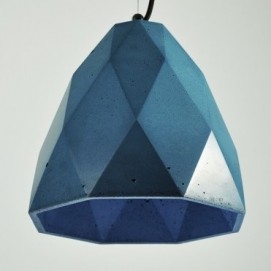 Лампа підвісна бріолет синій Agara