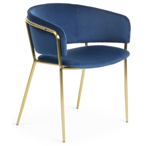 Кресло CC0297J25 - KONNIE синее Laforma 2018