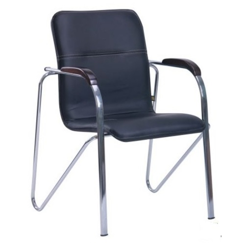 Кресло офисное Самба хром 012920 черное Famm 2018