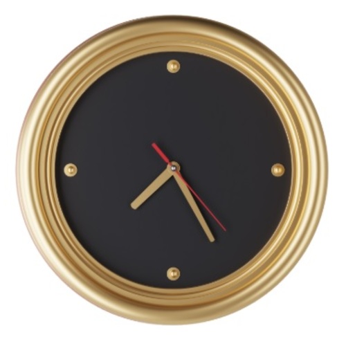 Годинники Classic clock, арт. 5652 латунь Pikart