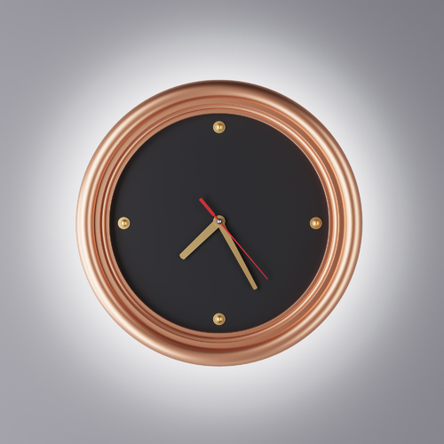 Годинники Classic clock, арт. 5652 мідь з підсвічуванням Pikart
