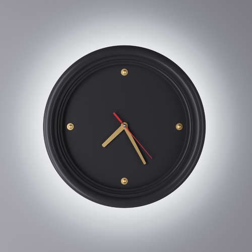 Часы Classic clock, арт. 5652 сталь с подсветкой Pikart