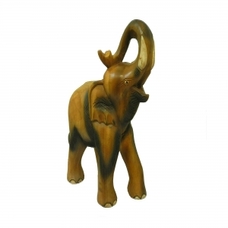 Статуетка Слон манговий, хобот закручений вгору, 52см (ФА-см-30