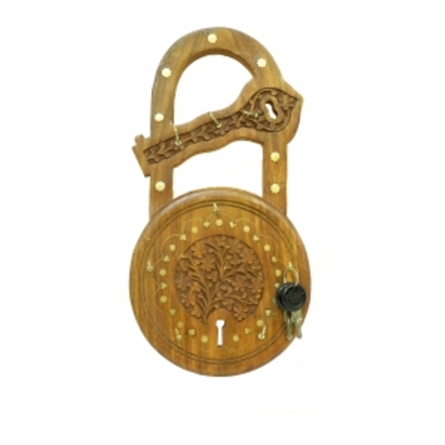 Подставка для ключей в форме замка: ключница шишам (фа-пк-67)