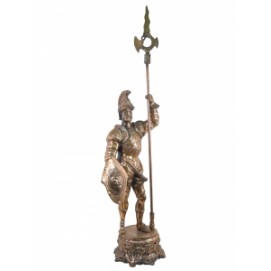 Статуетка Лицар алюмінієвий, 90см, 2 види (ФА-ар-01