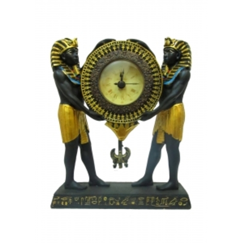 Статуэтка фараоны держат часы 19см (Фа-пф-06)