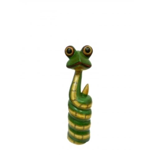 Статуетка Змейка крашенная, лупоглазая (фа-з-57)